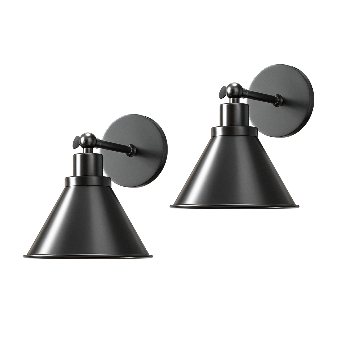 INDUSTRIAL WIRELESS WALL SCONCE