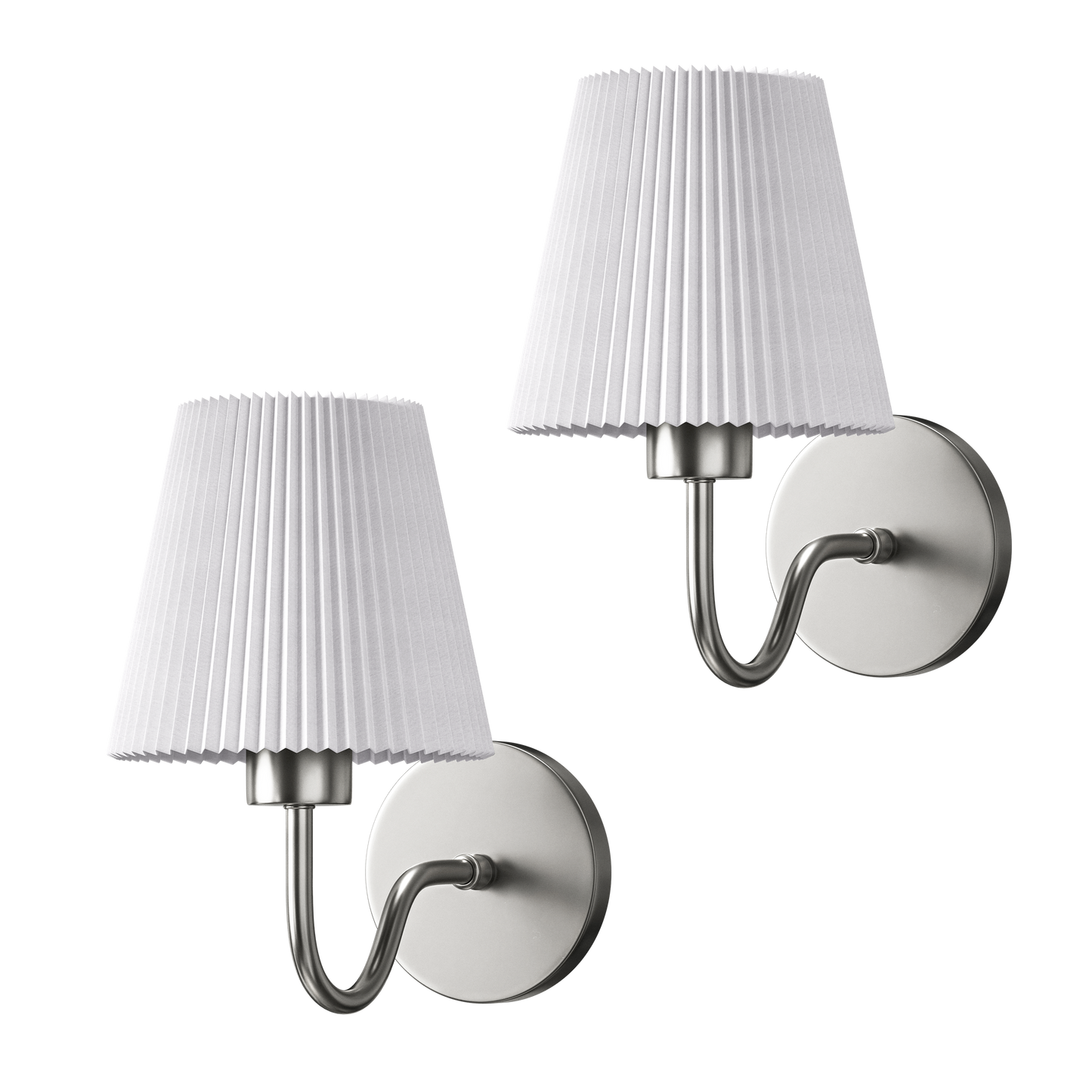 CURVED WIRELESS WALL SCONCE