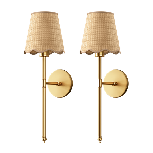 WIRELESS BOHO WALL SCONCES (SET OF 2)
