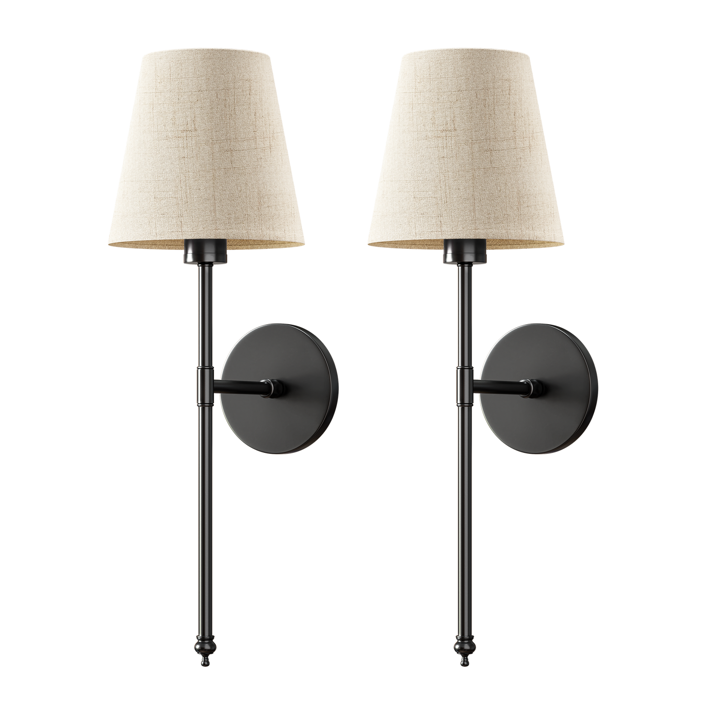 WIRELESS SAND WALL SCONCES (SET OF 2)
